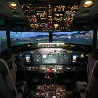 Flight Experience Singapore is a Boeing 737 flight simulator.