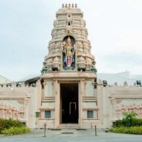 Entrance of Sri Vairavimada Kaliamman Temple has a nice Gopuram