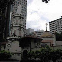 Singapore's Hajjah Fatimah Mosque has a leaning Minaret