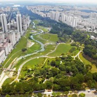 Kallang River Flows Through Singapore's Bishan Park